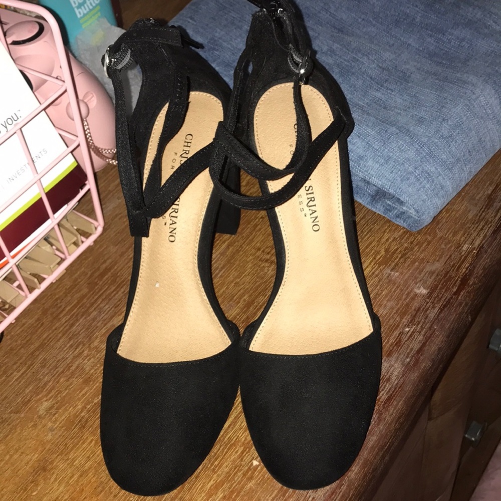 Black heels